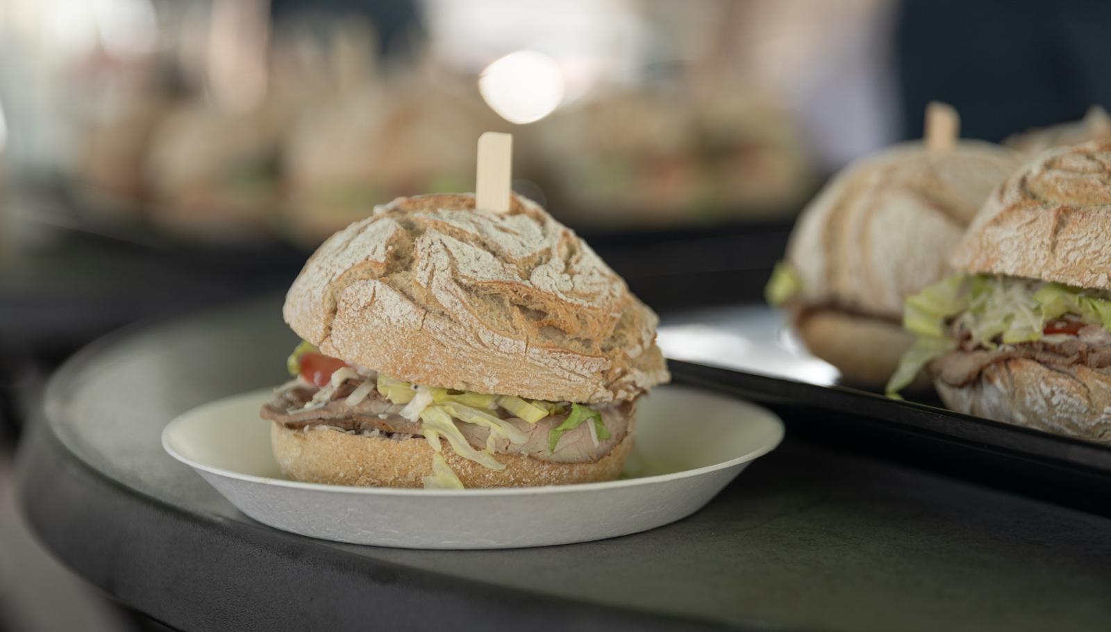 Luxe broodjes bij de lunch